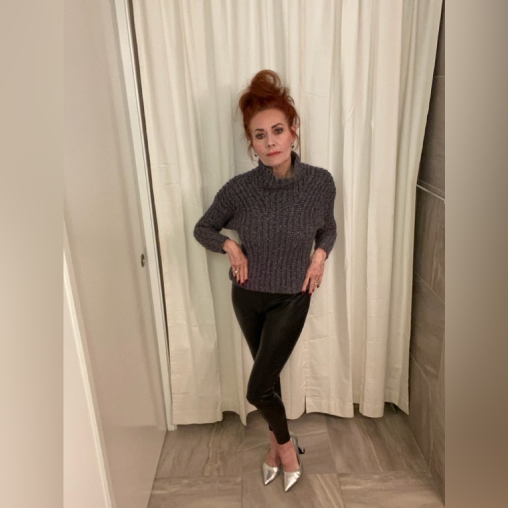 Express Jet Black Leggings XS